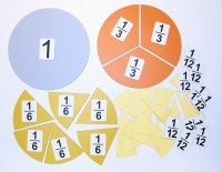 Набор магнитных карточек "Доли и дроби - 3" - fgospostavki.ru - Обнинск