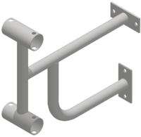 Кронштейн настенный (двухрядный) - fgospostavki.ru - Обнинск
