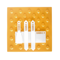 Комплект для нанесения клея: зубчатый шпатель, шпательная лопатка, расшивка (2 штуки) - fgospostavki.ru - Обнинск