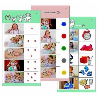 Комплект из 10 карточек "Обучающий калейдоскоп для ДО. Познание. Мой день" - fgospostavki.ru - Обнинск