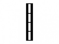 Набор магнитных карточек "Двойная тактовая черта" (6 штук) - fgospostavki.ru - Обнинск