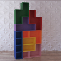 Стеллаж для игрушек "Цветная стройка" - fgospostavki.ru - Обнинск