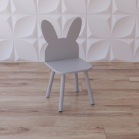 Стул «Ушки на макушке» белый - fgospostavki.ru - Обнинск