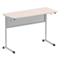 Стол ученический двухместный с перфорированной панелью - fgospostavki.ru - Обнинск