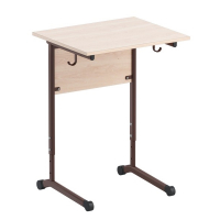 Стол ученический одноместный. Регулируемый по высоте - fgospostavki.ru - Обнинск