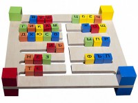 Фронтальное наглядное игровое пособие "Двухсторонний русский алфавит" - fgospostavki.ru - Обнинск