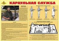 Плакат "Караульная служба" - fgospostavki.ru - Обнинск