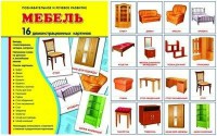 Демонстрационные карточки "Мебель" - fgospostavki.ru - Обнинск