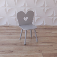 Стул «Ангельское сердечко» белый - fgospostavki.ru - Обнинск