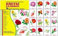 Демонстрационные карточки "Цветы садовые" - fgospostavki.ru - Обнинск