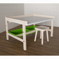 Стол растущий на регулируемых ножках «Снежок №1» - fgospostavki.ru - Обнинск