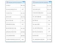 Комплект карточек (10) "Обучающий калейдоскоп. Умножение на 7, 8 и 9" - fgospostavki.ru - Обнинск