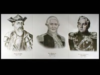 Портреты путешественников (25 штук, формат А3) - fgospostavki.ru - Обнинск