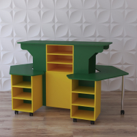 Модульный стеллаж "Весёлые занятия" - fgospostavki.ru - Обнинск