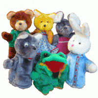 Набор перчаточных кукол "Теремок" - fgospostavki.ru - Обнинск