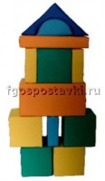 Мягкий модуль-конструктор "Городок" (12 элементов) - fgospostavki.ru - Обнинск
