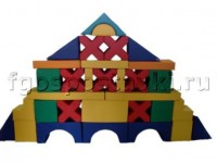 Мягкий модуль-конструктор "Городок" (32 элемента) - fgospostavki.ru - Обнинск