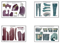 Плакаты ПРОФТЕХ "Изготовление мужских костюмов" (25 пл, винил, 70х100) - fgospostavki.ru - Обнинск