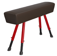 Конь гимнастический переменной высоты (чехол из натуральной кожи) - fgospostavki.ru - Обнинск