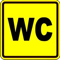 Тактильный знак (WC) 100х100 - fgospostavki.ru - Обнинск