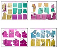 Плакаты ПРОФТЕХ "Изготовление женских и детских платьев" (20 пл, винил, 70х100) - fgospostavki.ru - Обнинск