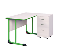 Стол учителя с тумбой с антивандальной кромкой - fgospostavki.ru - Обнинск