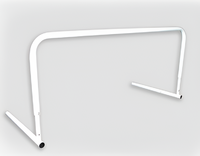 Барьер тренировочный регулируемой высоты (кнопочный фиксатор) - fgospostavki.ru - Обнинск