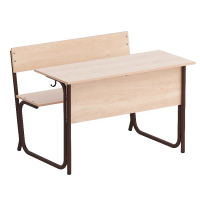 Парта (Место учебное) на круглой трубе - fgospostavki.ru - Обнинск