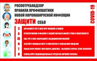 Плакат "Правила профилактики коронавируса" - fgospostavki.ru - Обнинск