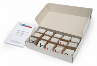 Модель-аппликация "Генетика групп крови" (раздаточный материал из 15 комплектов по 24 карты) - fgospostavki.ru - Обнинск