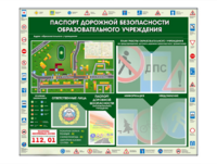 Стенд-уголок "Паспорт дорожной безопасности образовательного учреждения" - fgospostavki.ru - Обнинск