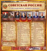Стенд "Советская Россия" - fgospostavki.ru - Обнинск