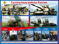Стенд "Сухопутные войска России" - fgospostavki.ru - Обнинск