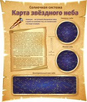 Стенд "Карта звездного неба" - fgospostavki.ru - Обнинск