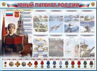 Стенд-уголок "Юный патриот России" - fgospostavki.ru - Обнинск