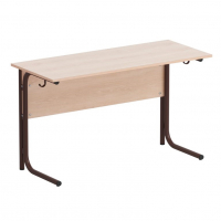 Стол ученический двухместный на круглой трубе - fgospostavki.ru - Обнинск