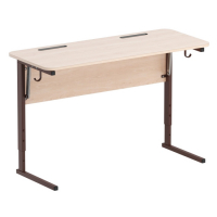 Стол ученический двухместный с наклоном столешницы (0-22°) на прямоугольной трубе - fgospostavki.ru - Обнинск