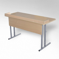 Стол ученический 'Школьник' для кабинета химии с бортиком  - fgospostavki.ru - Обнинск