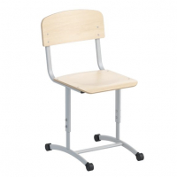 Стул ученический регулируемый на плоскоовальной трубе - fgospostavki.ru - Обнинск