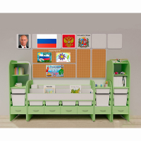 Уголок патриотического воспитания для дошкольников "Россия" Максимальный - fgospostavki.ru - Обнинск