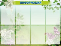 Стенд "Информация" Вариант 13 - fgospostavki.ru - Обнинск