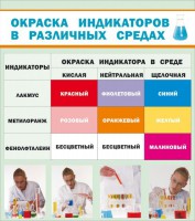 Стенд "Окраска индикаторов в различных средах" - fgospostavki.ru - Обнинск