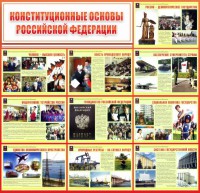 Стенд "Конституционные основы РФ" - fgospostavki.ru - Обнинск