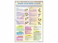 Стенд "Наши пальчики устали" (зарядка) - fgospostavki.ru - Обнинск