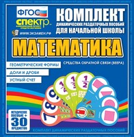 Динамические раздаточные пособия математика (веера). Устный счет, доли и дроби, геометрические формы - fgospostavki.ru - Обнинск