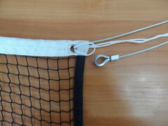 Сетка для бадминтона с тросом (1,5 миллиметра) - fgospostavki.ru - Обнинск