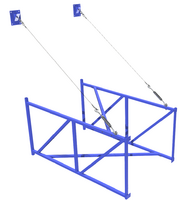 Ферма баскетбольная вынос 2 метра для щита из оргстекла 1,8х.1,05 метра - fgospostavki.ru - Обнинск