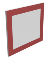 Щит баскетбольный навесной на шведскую стенку (ламинированная фанера), размер 400х450 миллиметров - fgospostavki.ru - Обнинск