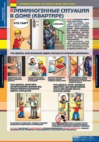 Комплект таблиц. ОБЖ. Поведение в криминогенных ситуациях. - fgospostavki.ru - Обнинск