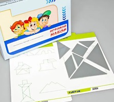 Игровой набор "Танграм" (с комплектом карточек) - fgospostavki.ru - Обнинск